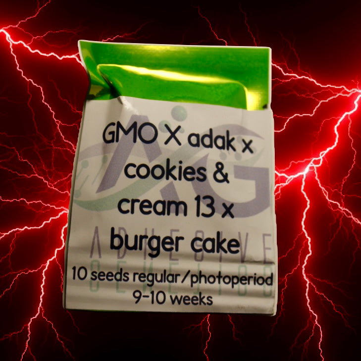 GMO x Adak x Cookies & Cream 13 x Burger Cake