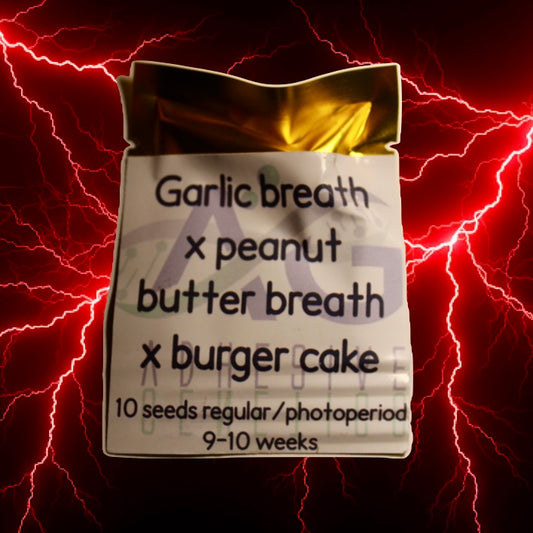 Garlic Breath x Peanut Butter Breath x Burger Cake